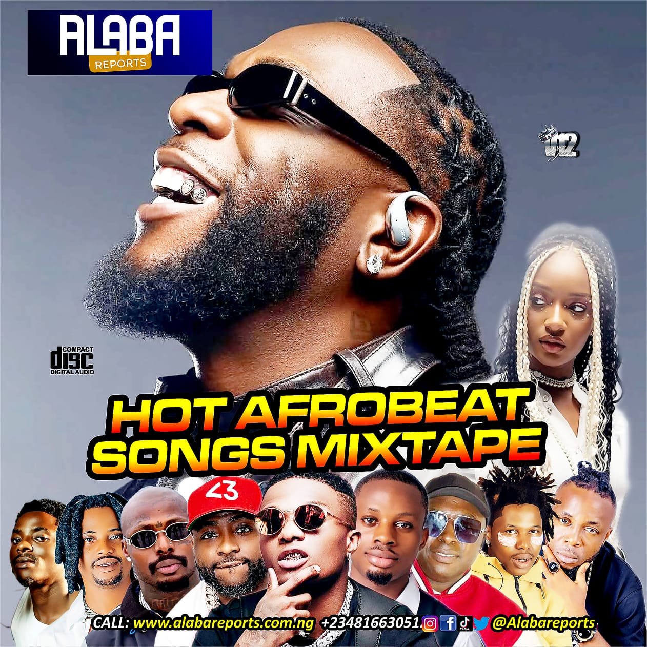 Alabareports Promotions - Hot Afrobeats Song Mixtape ft. Dj Max Aka King Of Djs