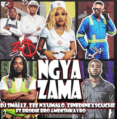 Dj Smallz, Zee Nxumalo & Zinedinexsguche - Ngyazama ft. Brodie.bro & Mdeshkayro